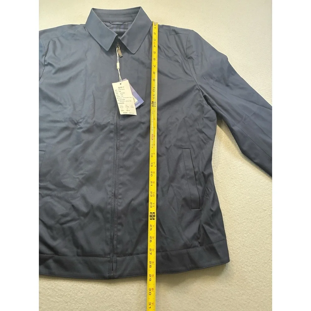 Mens Medium Casual‎ Business Coat Classic Dress Winter Jacket Social Blazer Navy